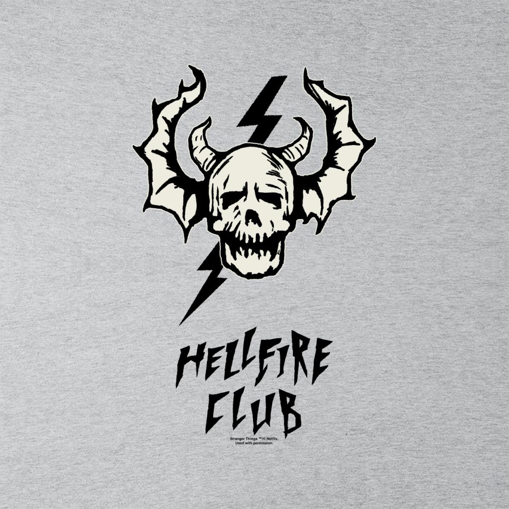 Stranger ThingsHellfire Club Winged Skull Black Lightning product image 2