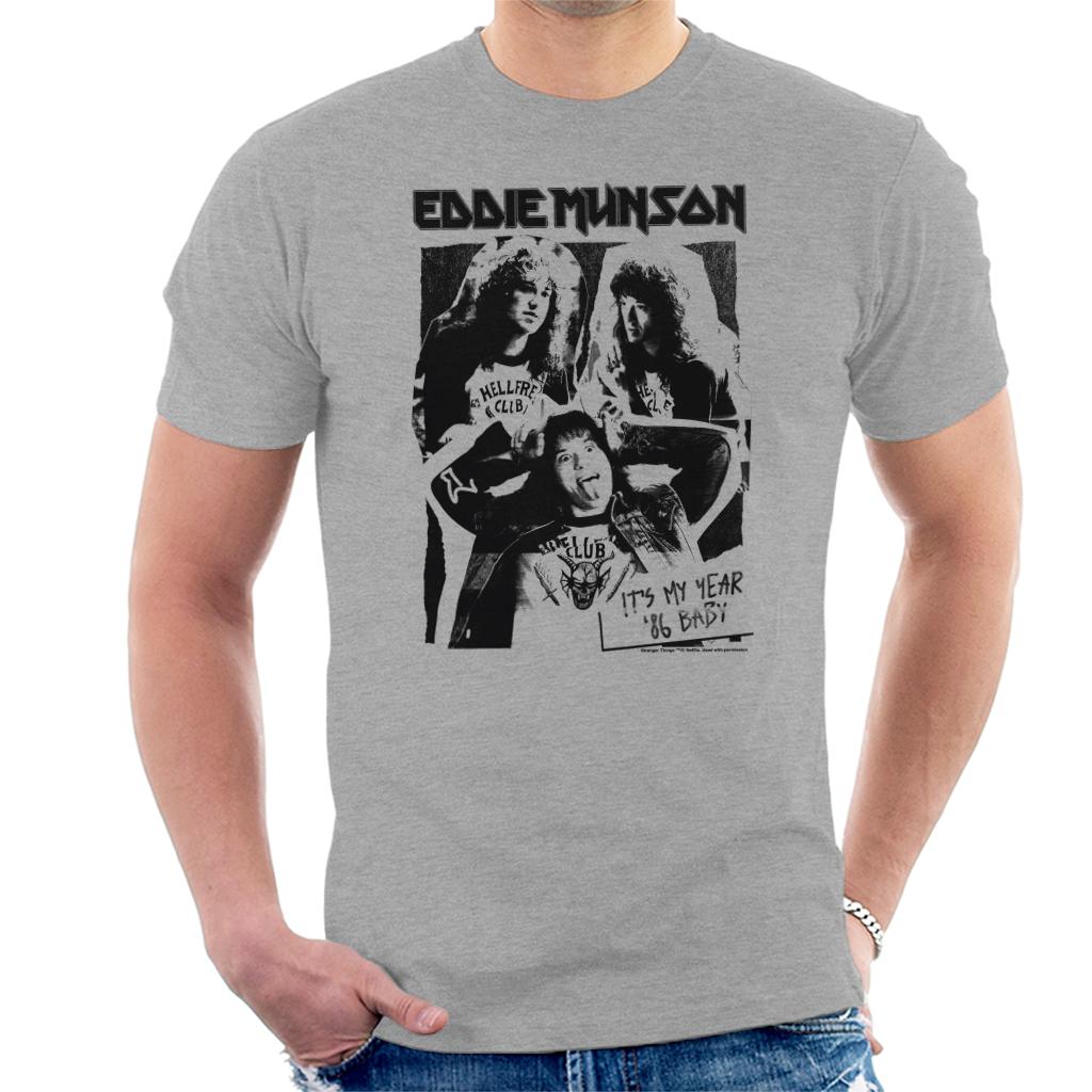 Stranger ThingsEddie Munson Hellfire Club Men's T-Shirt product image 1