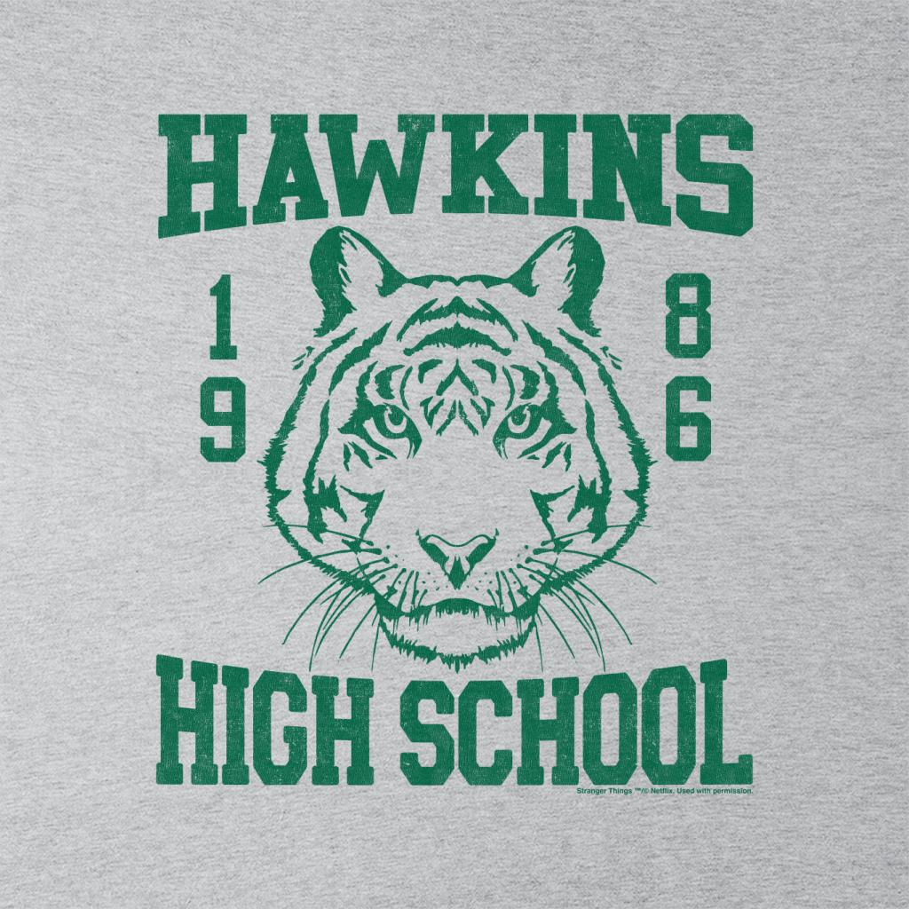 Stranger Things1986 Tigers Hawkins High School Men's T-Shirt product image 2