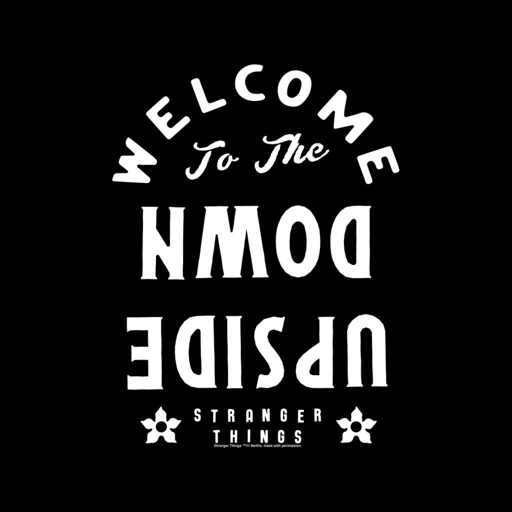 Stranger Things Welcome To The Upside Down Men's T-Shirt product image 2