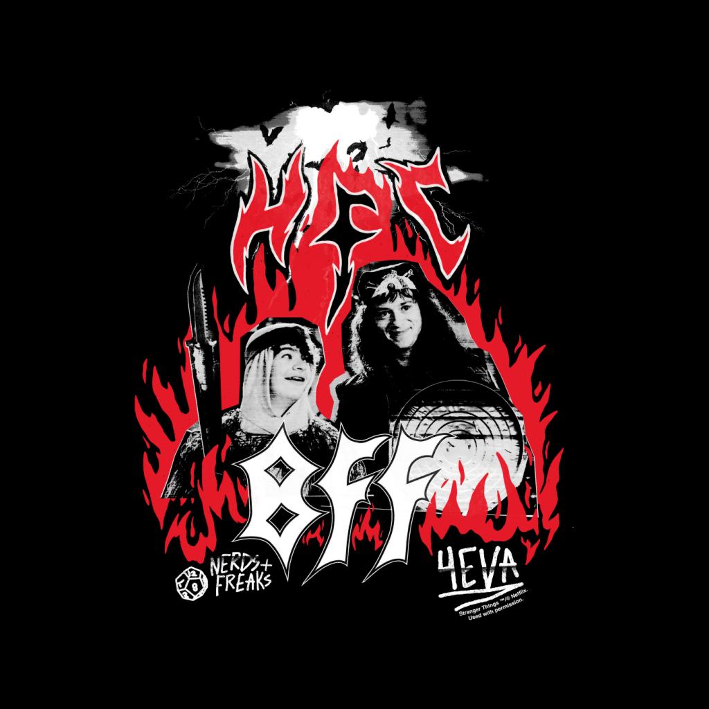 Stranger ThingsHFC Hellfire Club Nerds & Freaks 4EVA Men's product image 2