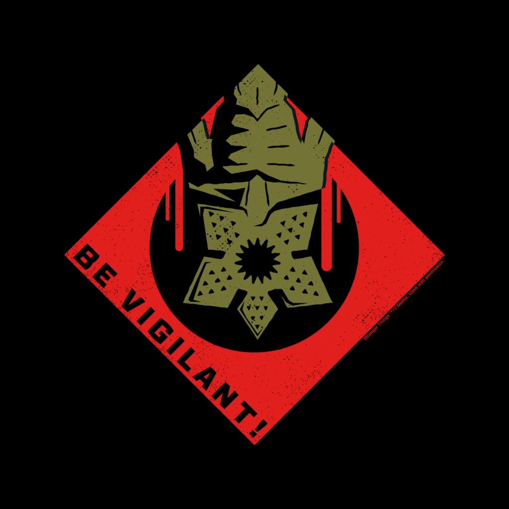 Stranger ThingsBe Vigilant Demogorgon Men's T-Shirt product image 2