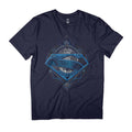 Superman Blue S Logo Daily Planet Globe Men's T-Shirt product image 1