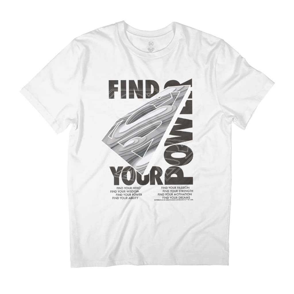 Superman Find Your Power Men's T-Shirt product image 1