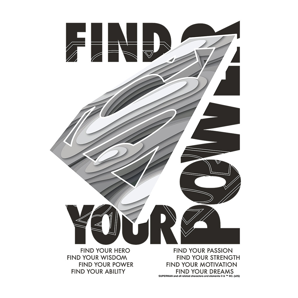 Superman Find Your Power Men's T-Shirt product image 2