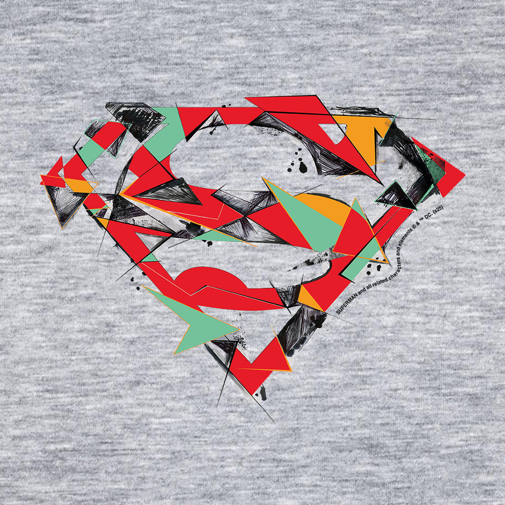 Superman Abstract Art Logo Men's T-Shirt product image 2