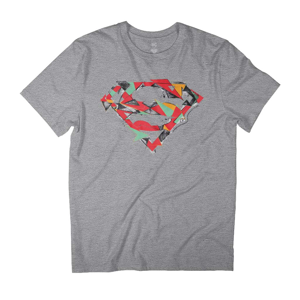 Superman Abstract Art Logo Men's T-Shirt product image 1