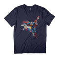 Superman Comic Book Taking Flight Men's T-Shirt product image 1
