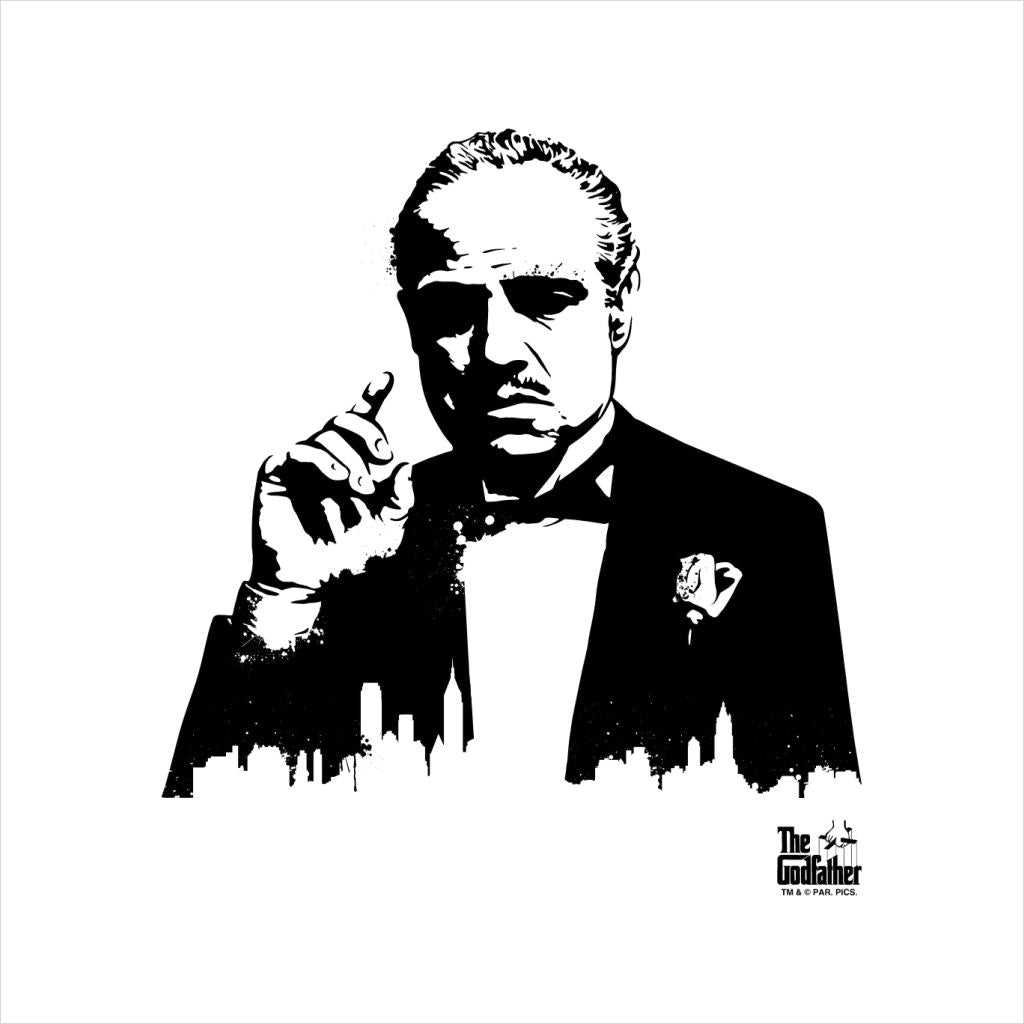 The Godfather Don Vito Corleone City Skyline Silhouette product image 2