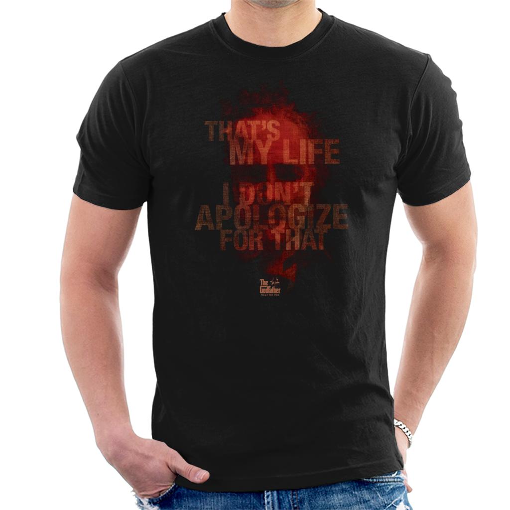 The Godfather Don Vito Corleone That's My Life Quote Men's product image 1