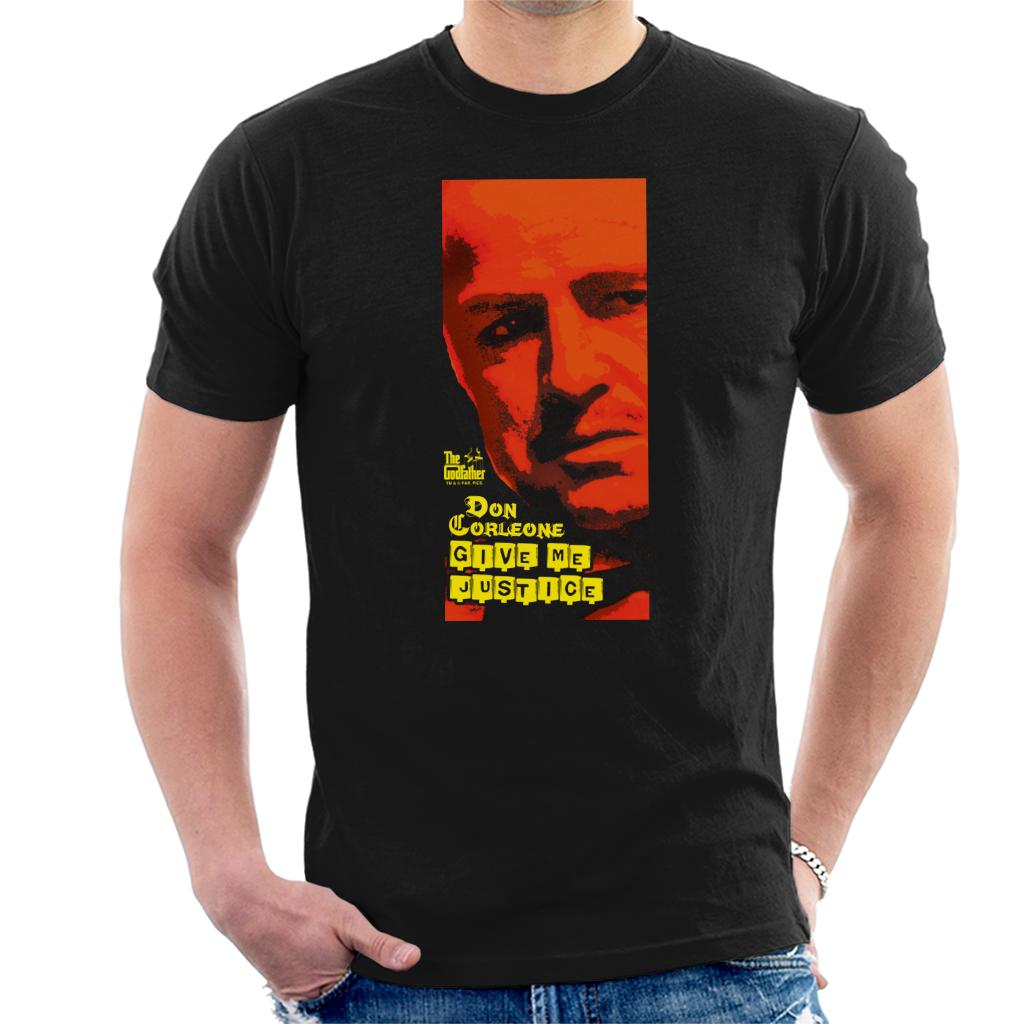 The Godfather Don Corleone Give Me Justice Men's T-Shirt product image 1