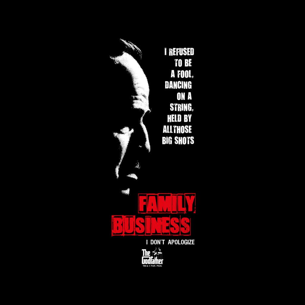 The Godfather Vito Don Corleone I Don't Apologize Quote product image 2