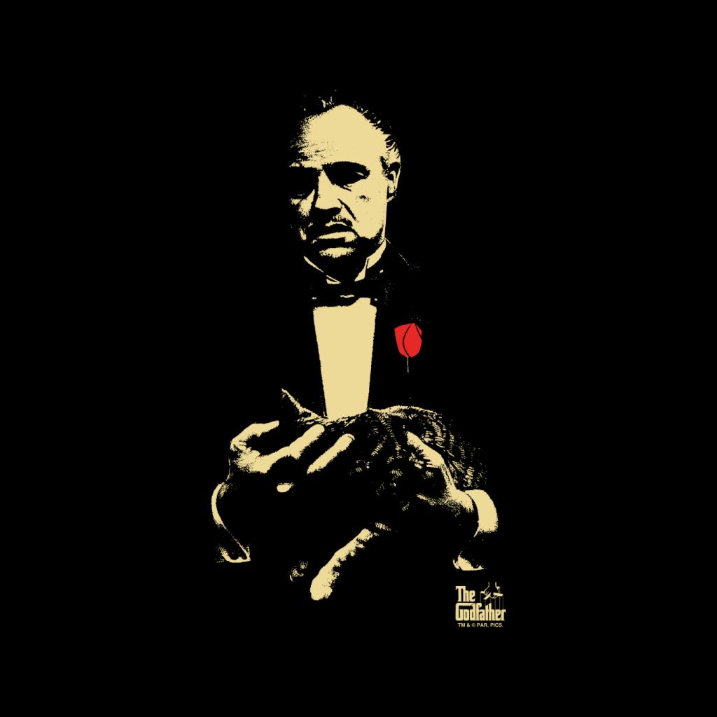 The Godfather Vito Don Corleone With Cat Men's T-Shirt product image 2