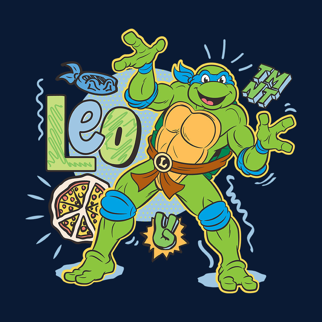 Teenage Mutant Ninja Turtles Leonardo Retro Men's T-Shirt product image 2