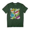Teenage Mutant Ninja Turtles Faces Colour Art Men's T-Shirt product image 1