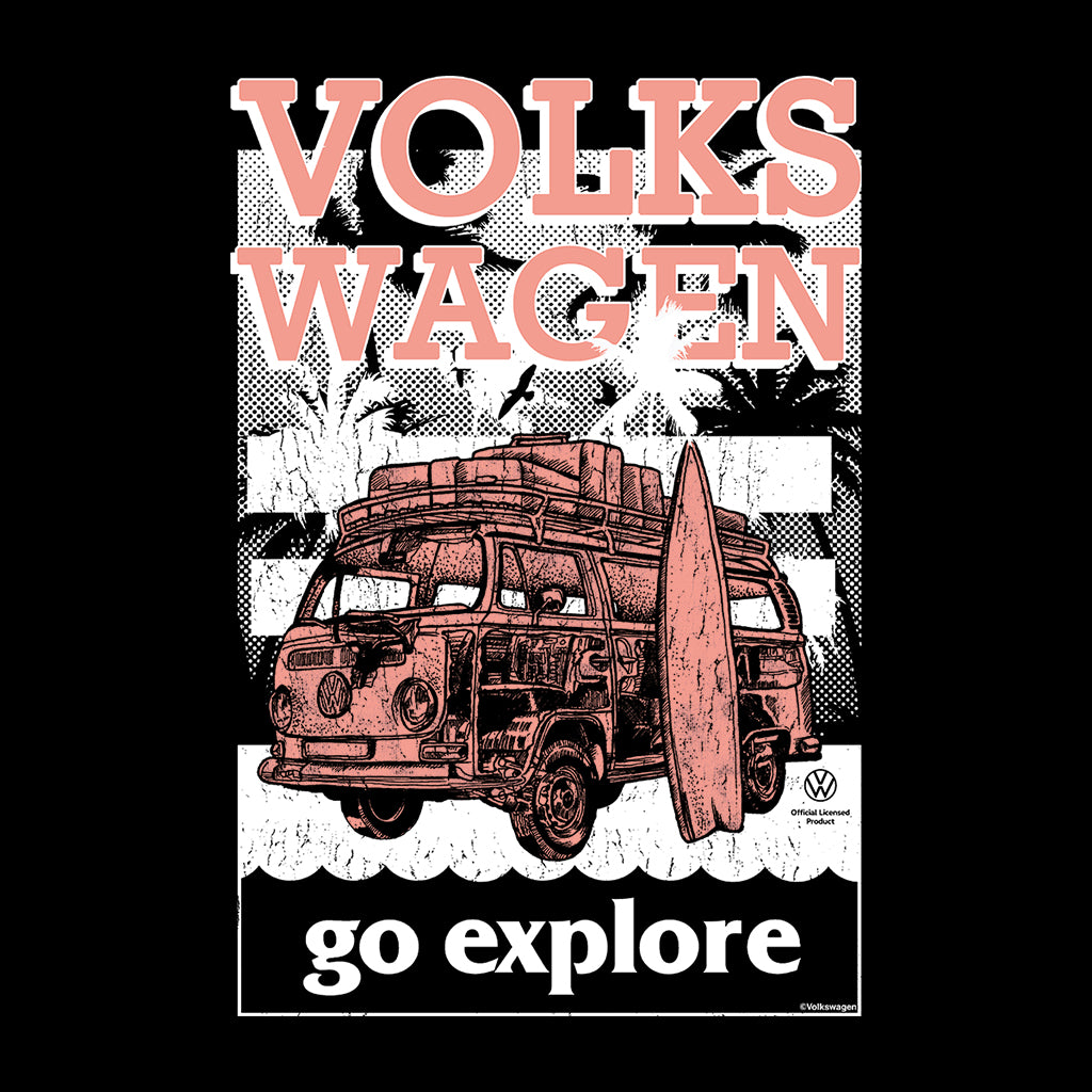 Volkswagen Type 23 Camper Go Explore Men's T-Shirt product image 2