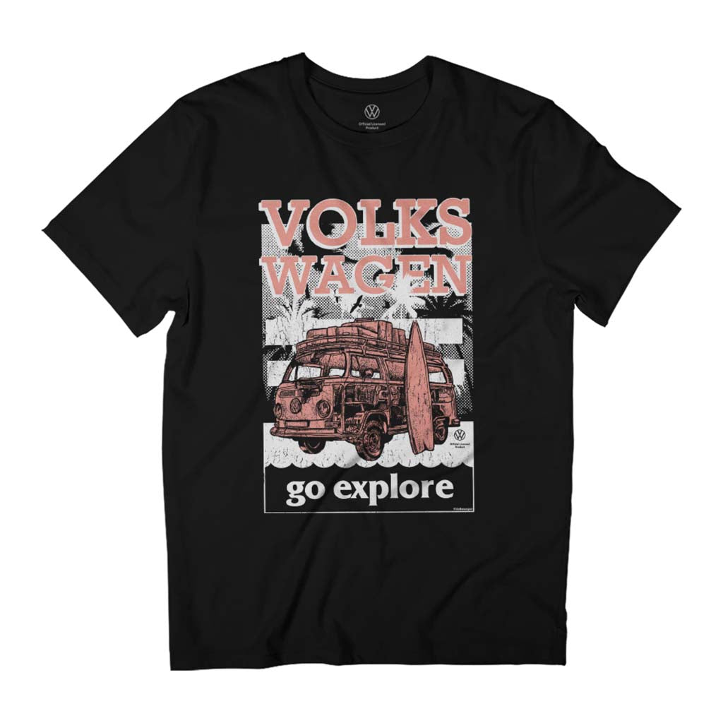 Volkswagen Type 23 Camper Go Explore Men's T-Shirt product image 1
