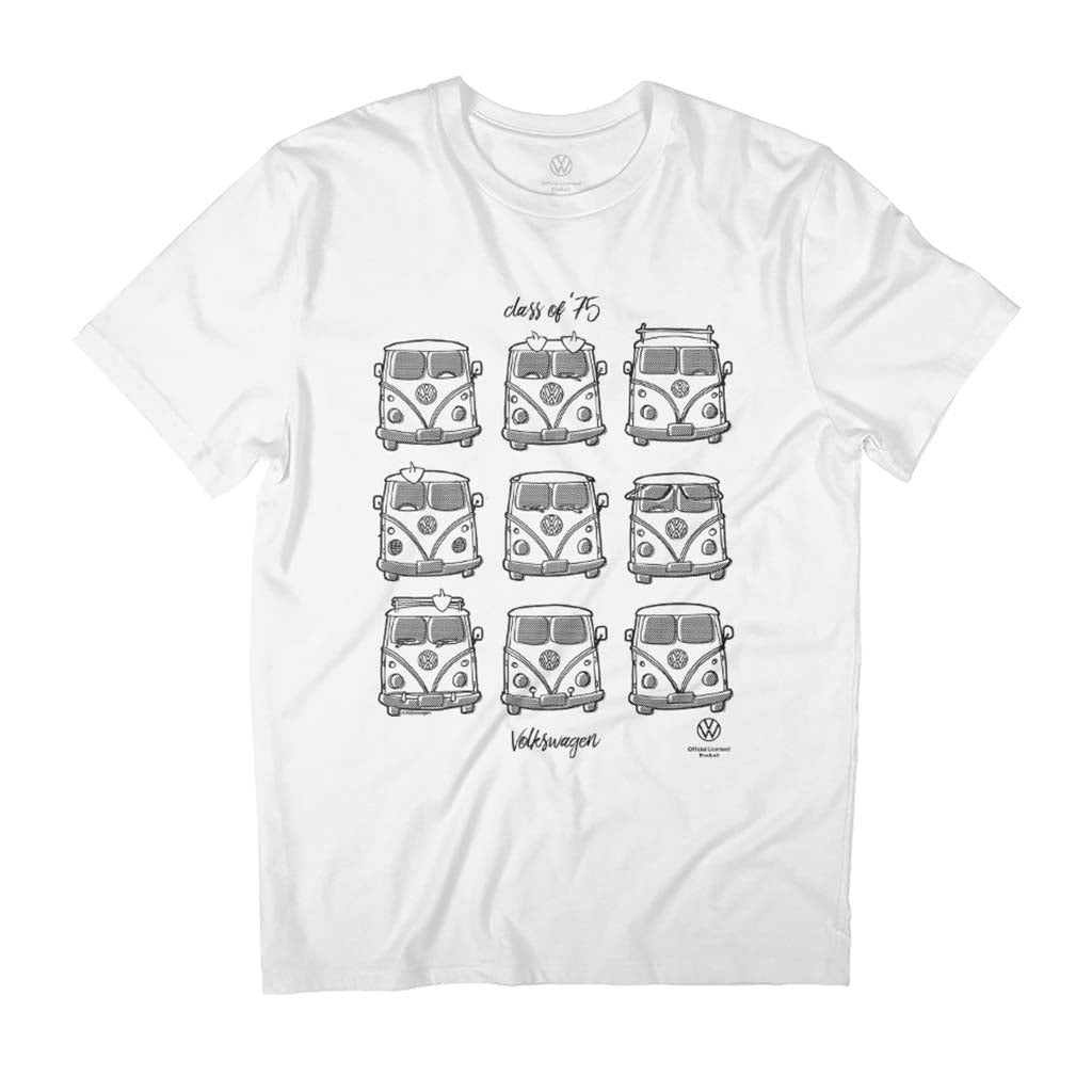 Volkswagen Type 2 T1 Campervan Class Of '75 Men's T-Shirt product image 1