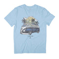 Volkswagen Type 2 T1 Campervan Beach Sketch Men's T-Shirt product image 1