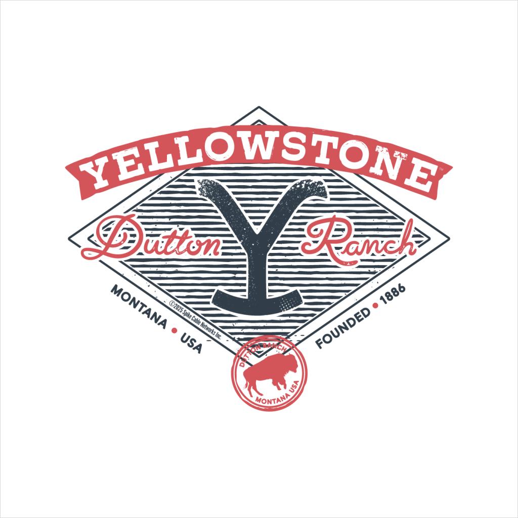 Yellowstone Dutton Ranch Logo Men's T-Shirt product image 2