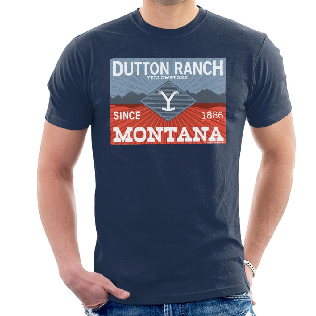 Yellowstone Dutton Ranch Since 1886 Men's T-Shirt product image 1