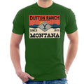 Yellowstone Dutton Ranch Montana Since 1886 Men's T-Shirt product image 1