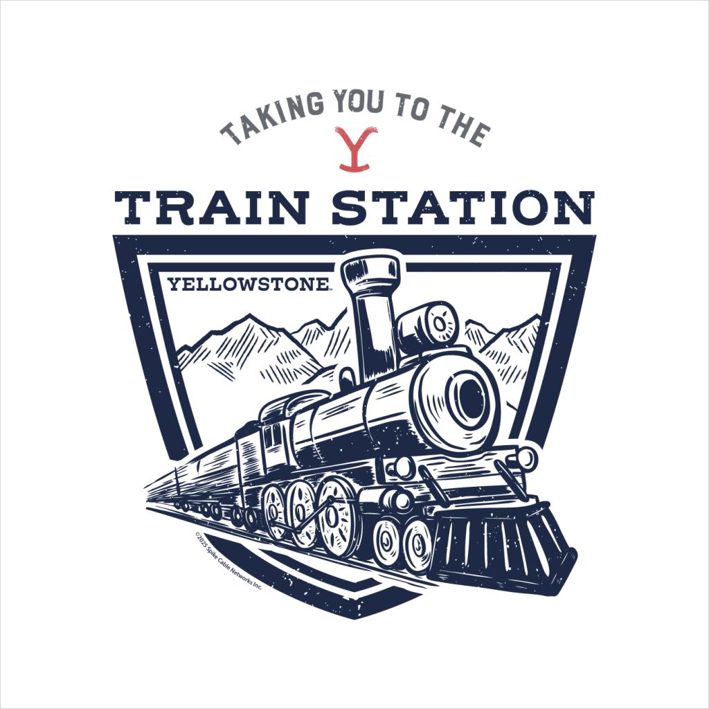 Yellowstone Taking You To The Train Station Men's T-Shirt product image 2