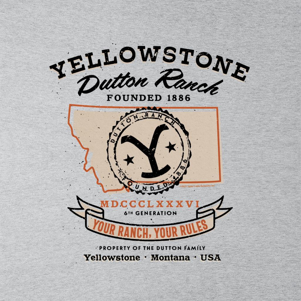 Yellowstone 6th Generation Dutton Ranch Men's T-Shirt product image 2
