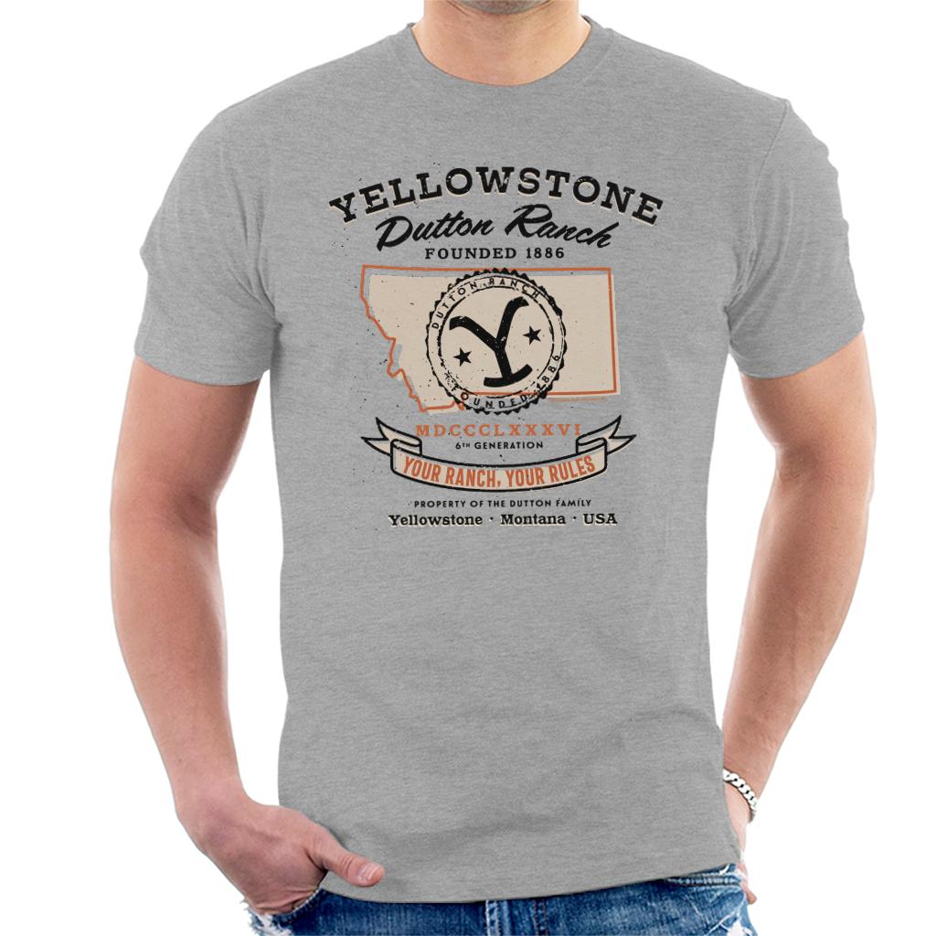 Yellowstone 6th Generation Dutton Ranch Men's T-Shirt product image 1