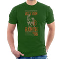 Yellowstone Dutton Ranch 1886 Horse Poster Men's T-Shirt