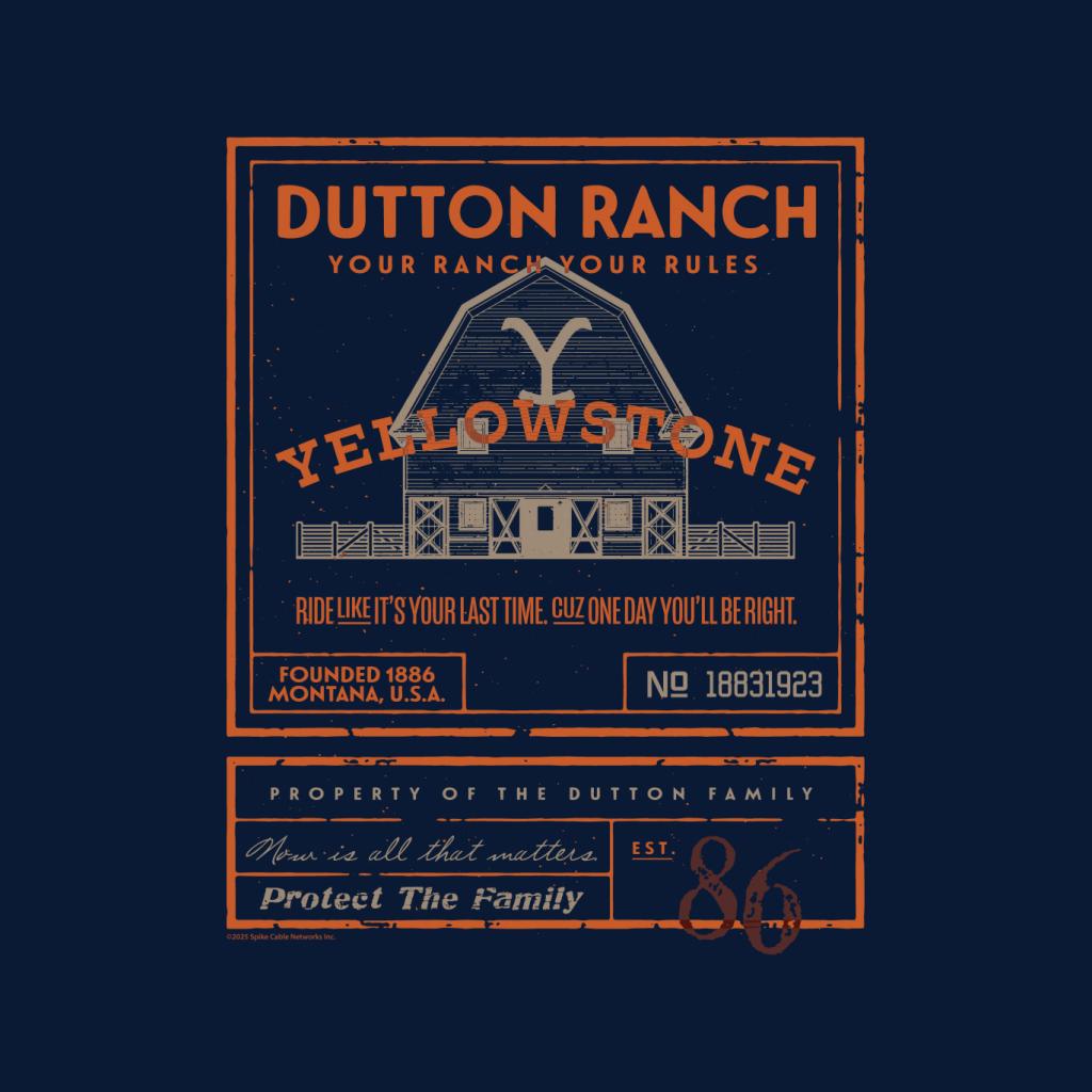 Yellowstone Est. 86 Protect The Family Men's T-Shirt product image 2
