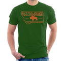 Yellowstone Dutton Ranch Montana State Outline Men's T-Shirt product image 1