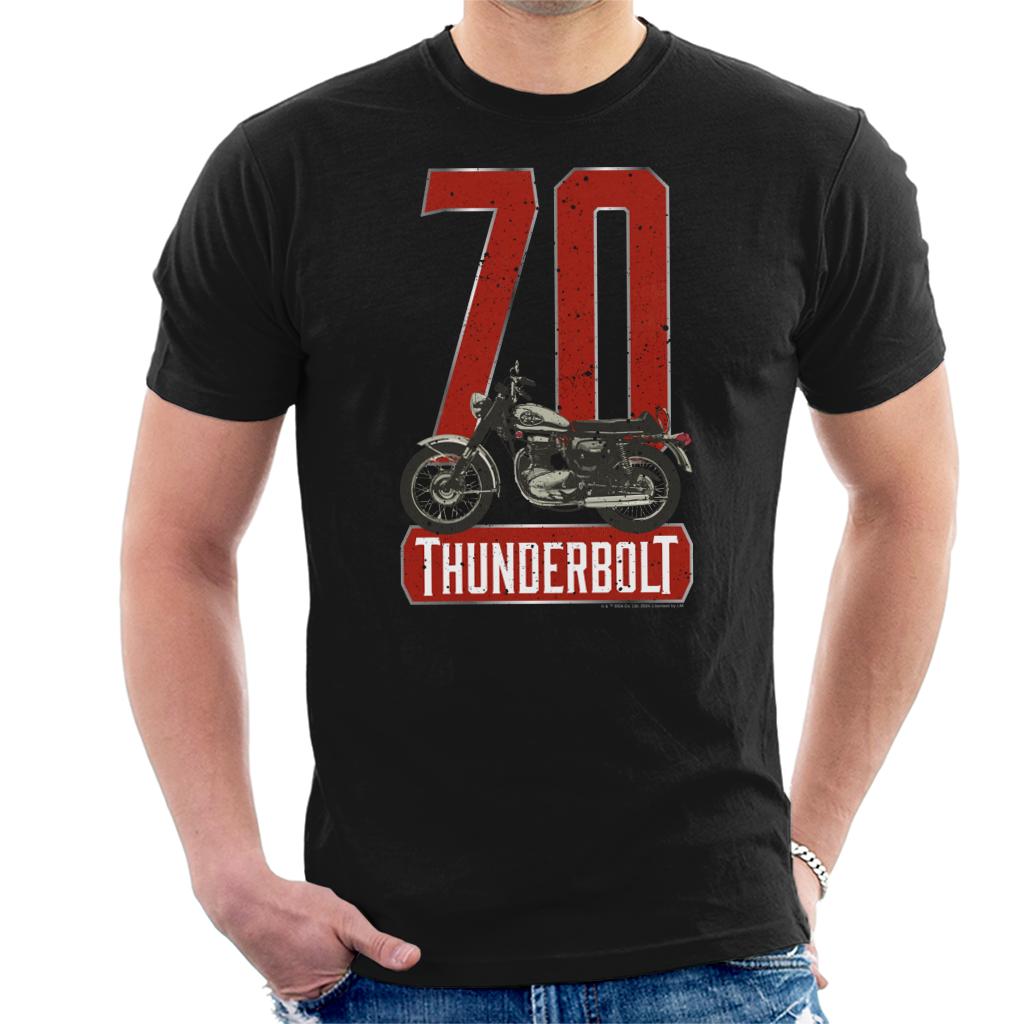 BSA Thunderbolt Motorcycle 1970 Men's T-Shirt product image 1