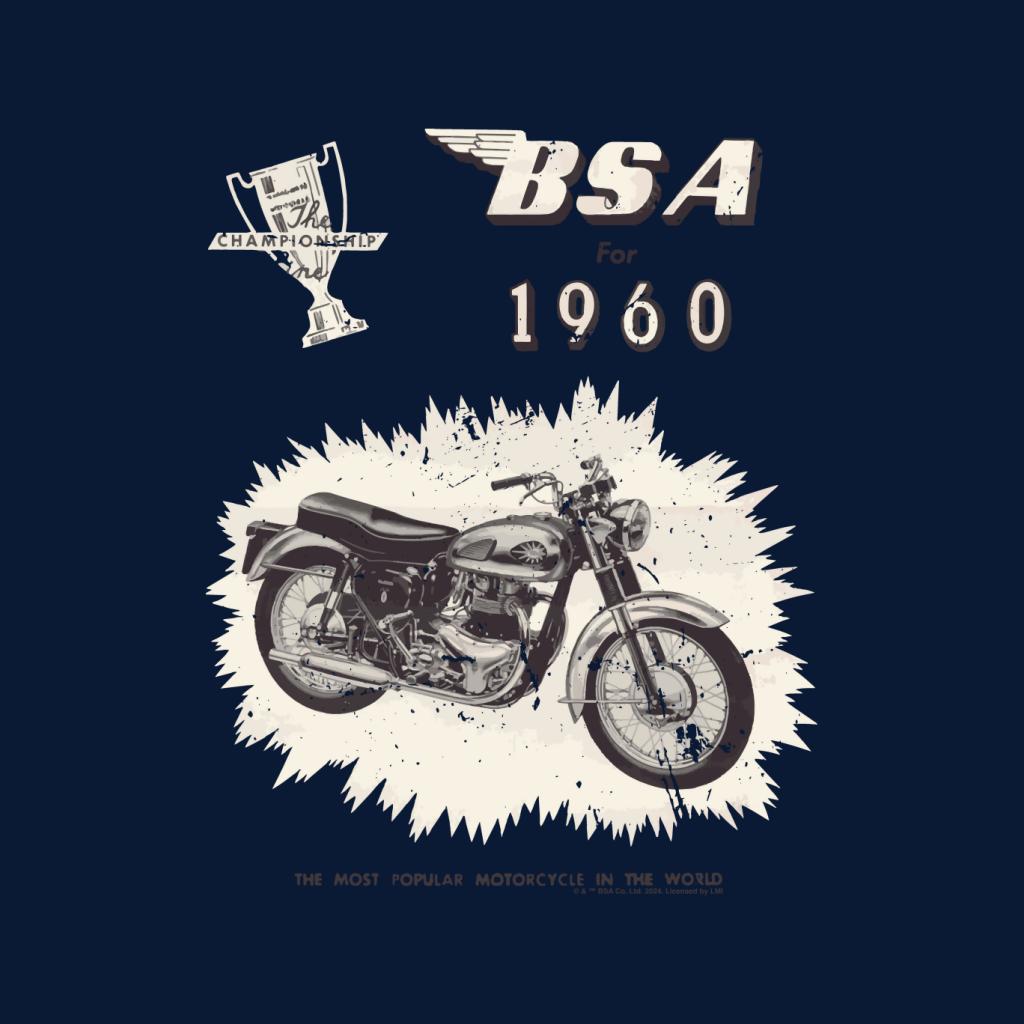 BSA 1960 Big Valve Super Rocket Motorcycle Vintage Ad Men's product image 2