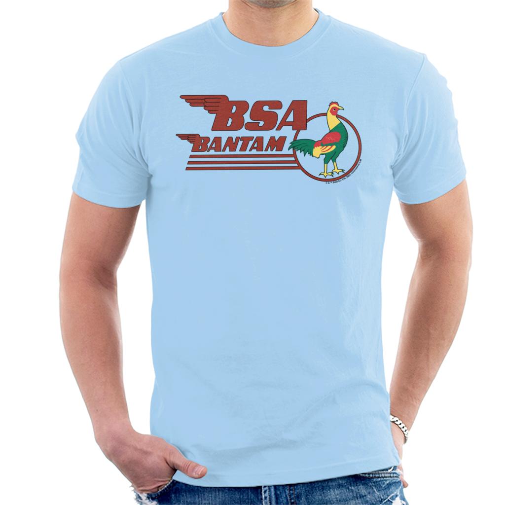 BSA Bantam Motorcycles Cockerel Logo Men's T-Shirt product image 1