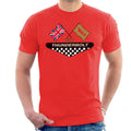 BSA Thunderbolt 650 Motorcycle Flag Decal Men's T-Shirt product image 1