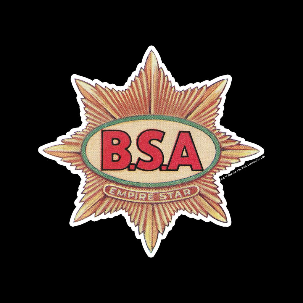 BSA Emblem Empire Star Motorcycle Men's T-Shirt product image 2
