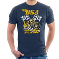 BSA 650 Golden Flash Motorcycle Chequered Flags Men's product image 1