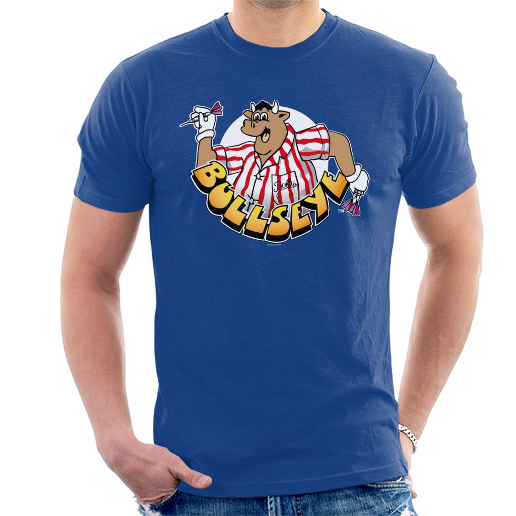 Bullseye Bully With White Circle And Darts Men's T-Shirt product image 1