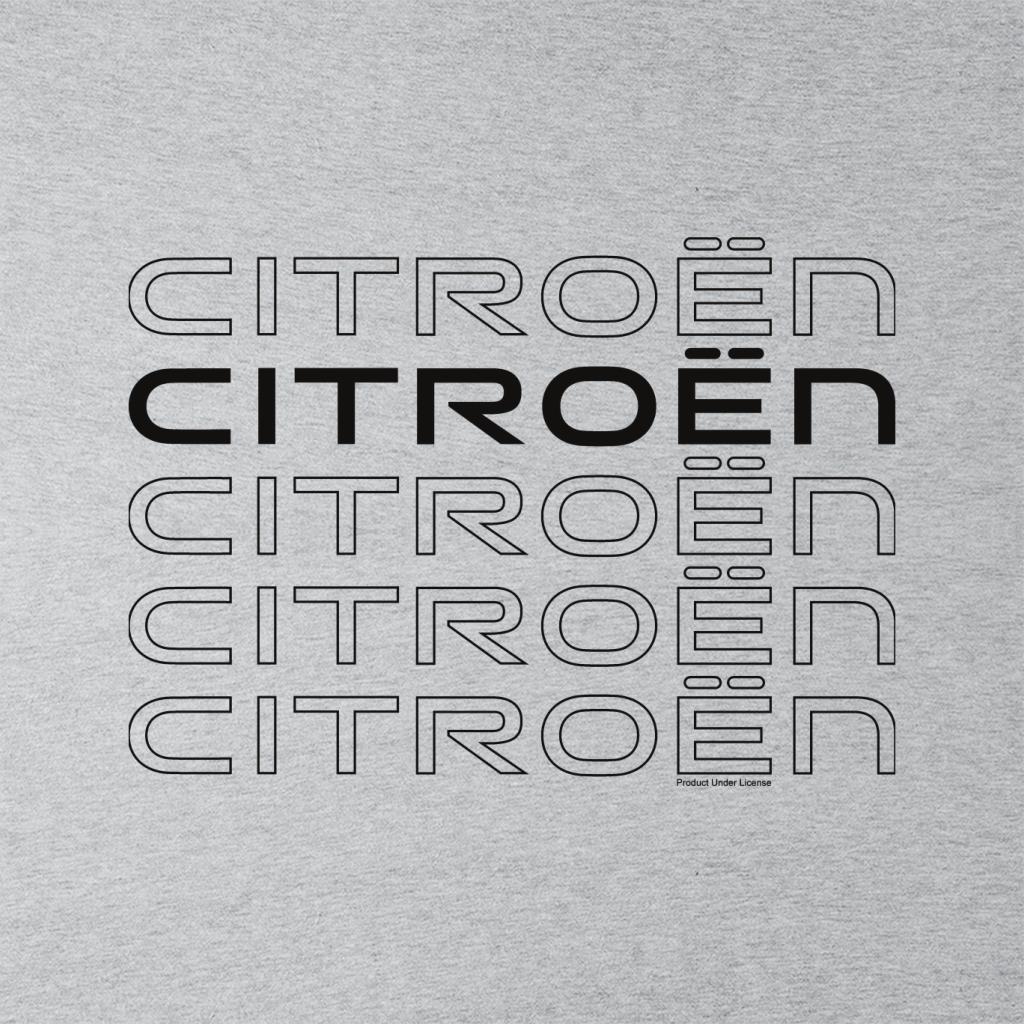 Citroen Black and White Cascade Logo Men's T-Shirt product image 2