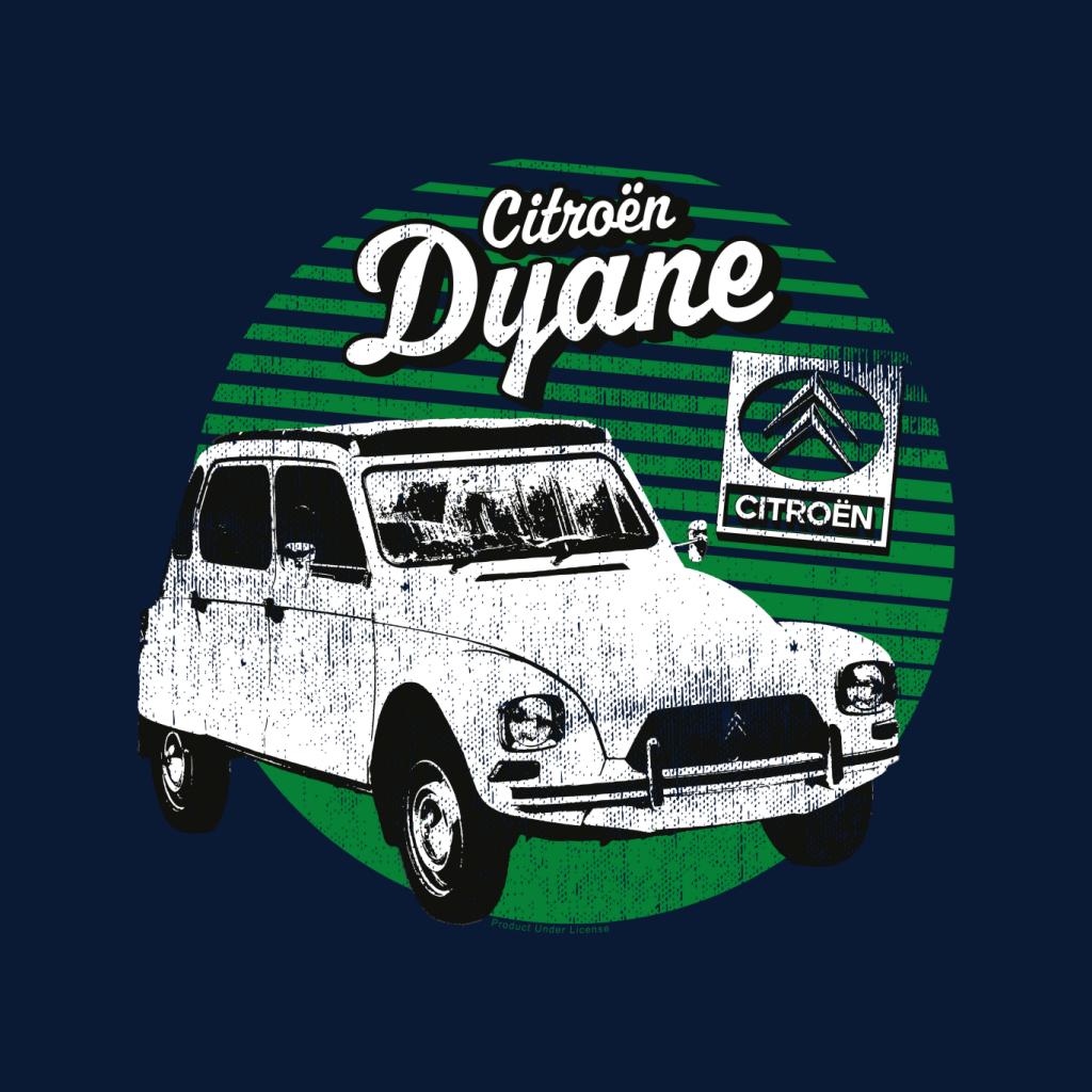 Citroen Dyane Car and Logo Men's T-Shirt product image 2