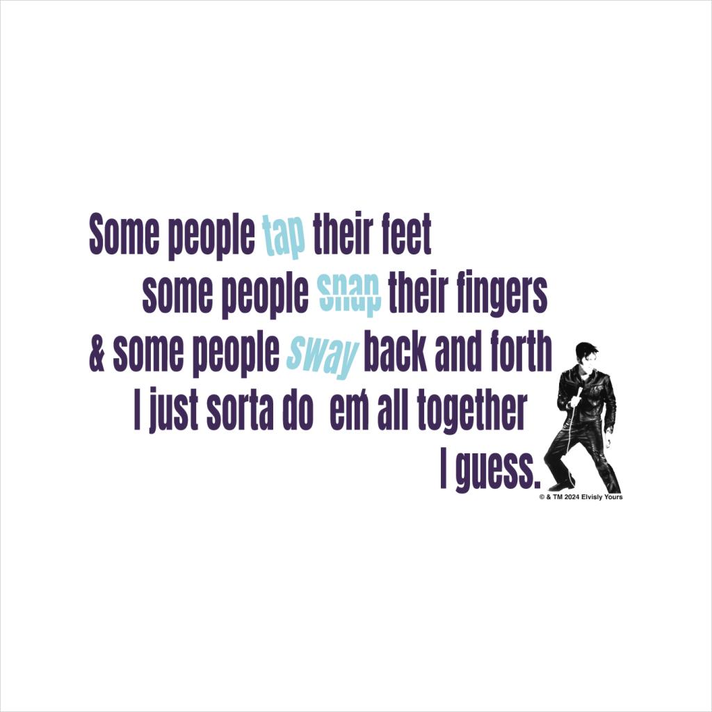 Elvisly Yours Some People Tap Their Feet Elvis Presley product image 2