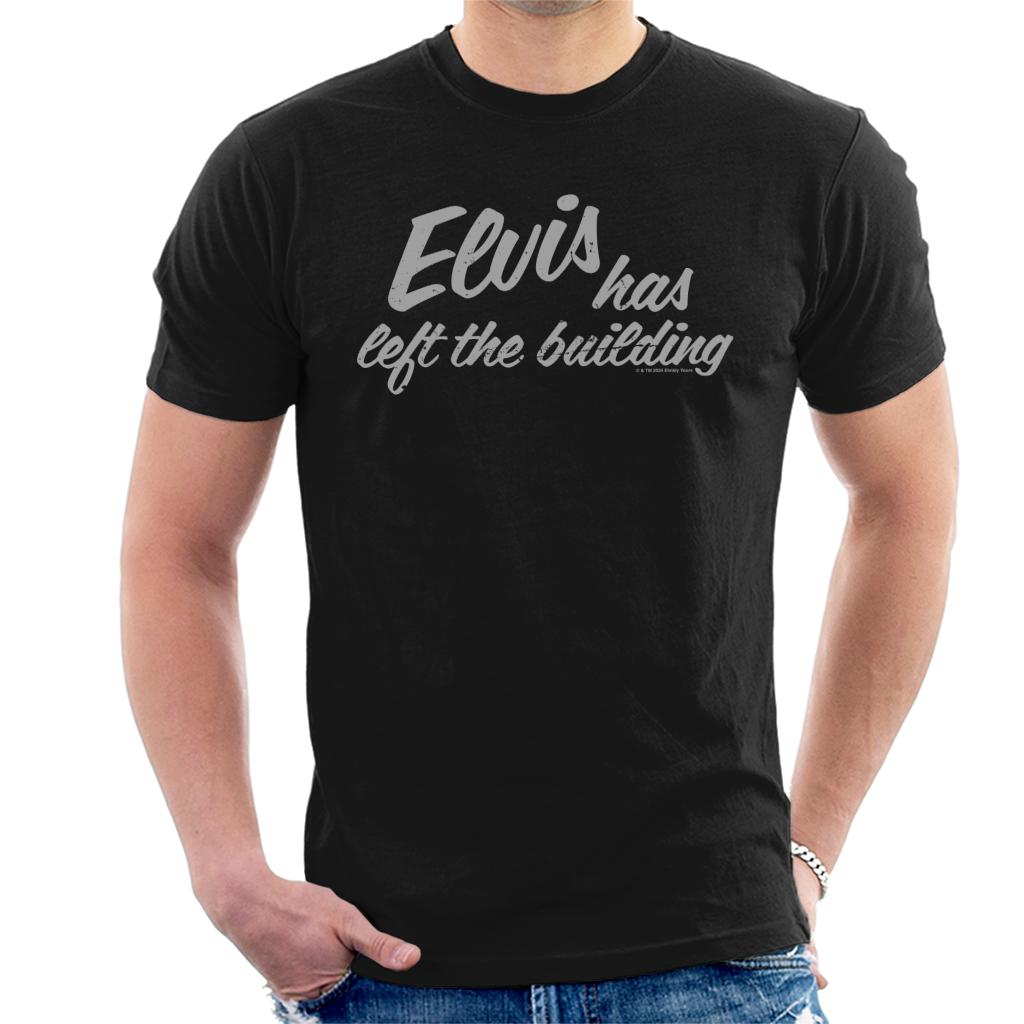 Elvisly Yours Elvis Has Left The Building Men's T-Shirt product image 1