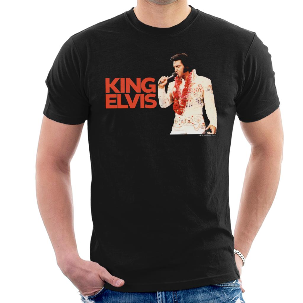 Elvisly Yours King Elvis Presley Men's T-Shirt product image 1