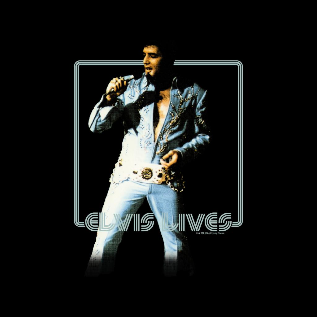 Elvisly Yours Elvis Presley Lives Men's T-Shirt product image 2
