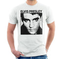 Elvisly Yours Elvis Presley B&W Face Men's T-Shirt product image 1