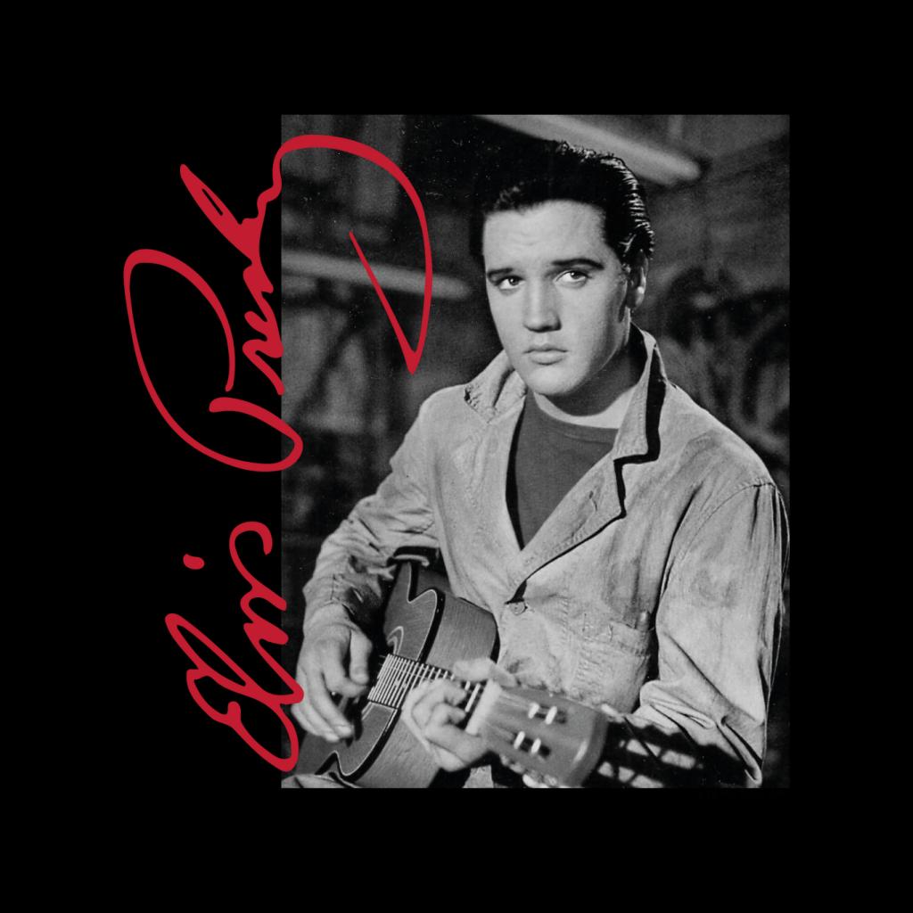Elvisly Yours Elvis Presley With Guitar & Signature Men's product image 2