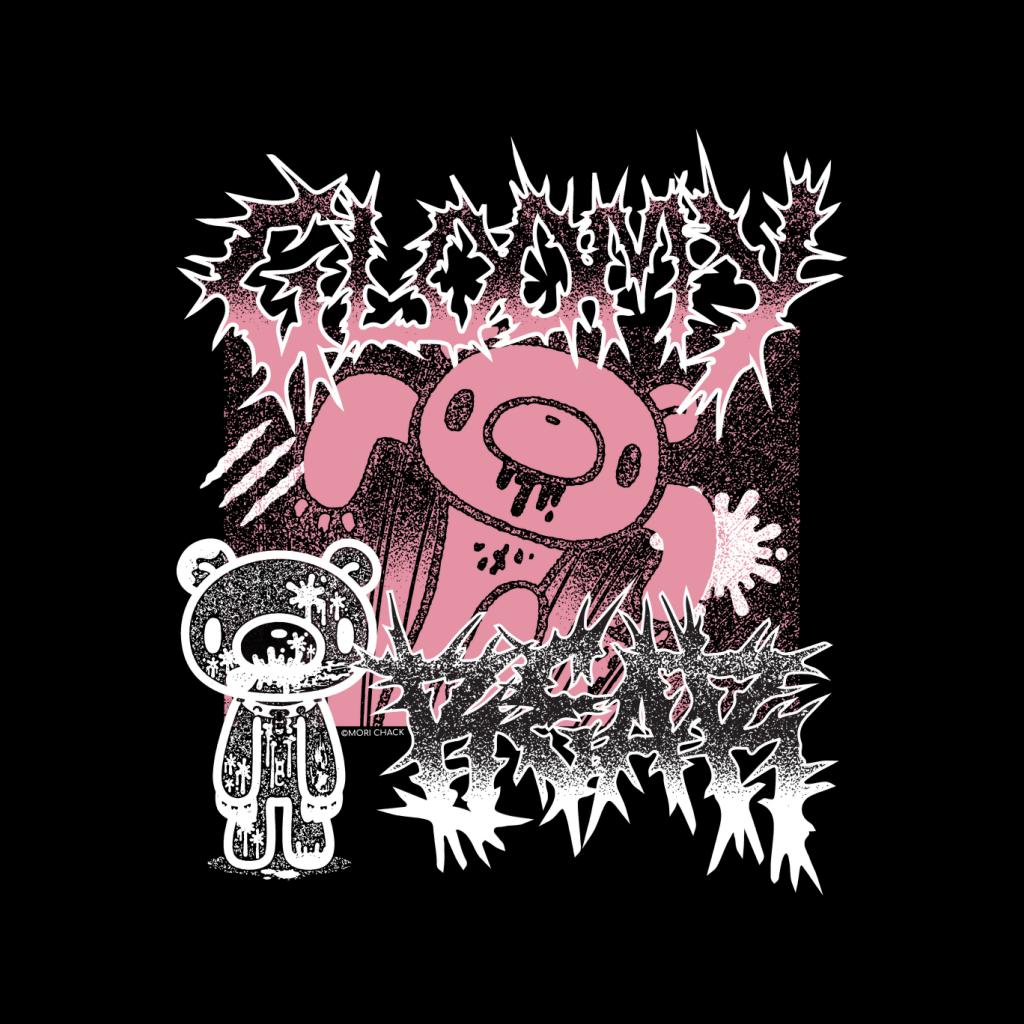 Gloomy Bear The Naughty Grizzly Metal Band Text Anime Manga product image 2