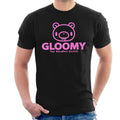 Gloomy Bear Naughty Grizzly Hot Pink Face Text Logo Anime product image 1