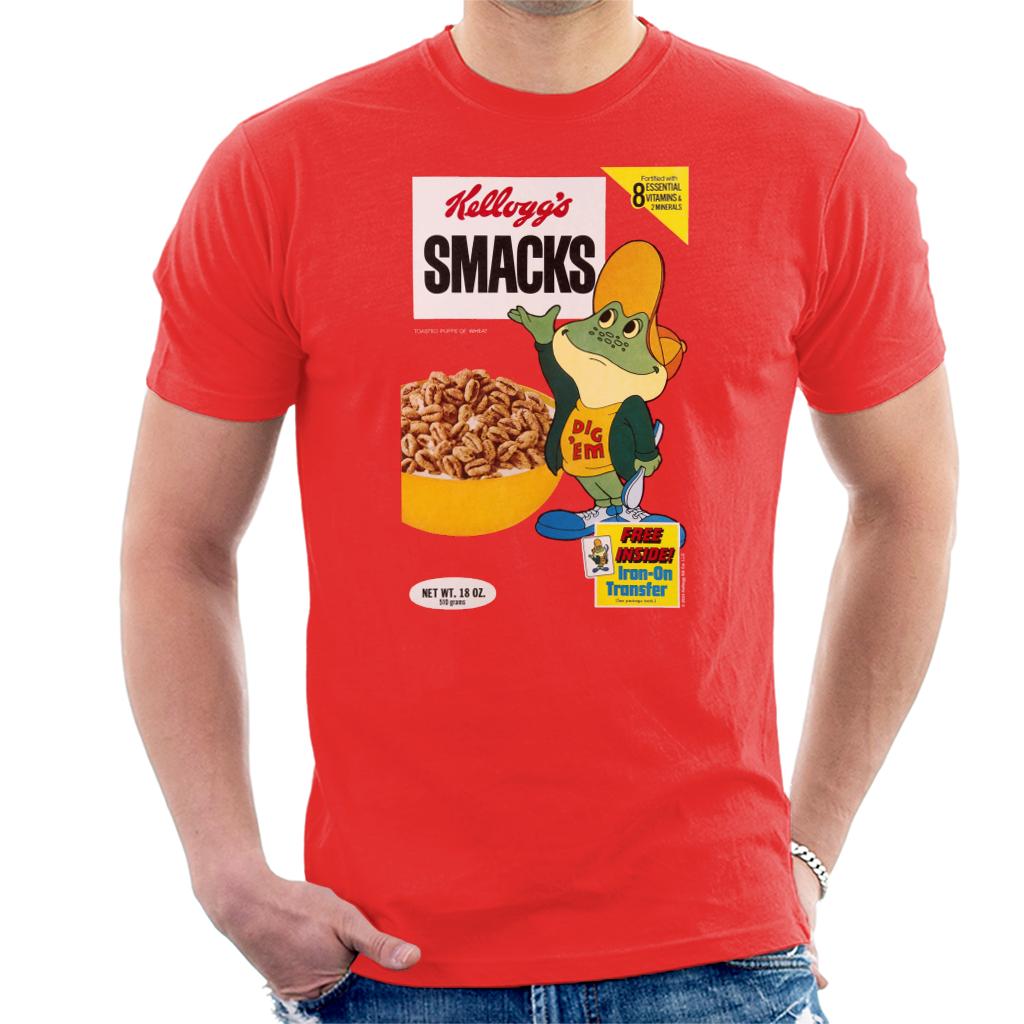 Kelloggs Smacks Breakfast Cereal Retro Box Art Dig 'Em Frog product image 1